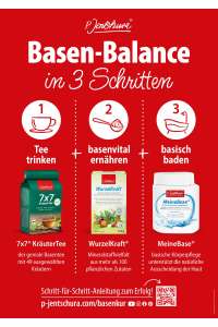Plakat ´Basen-Balance in 3 Schritten´ DIN A1