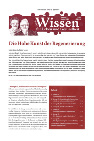 Wissen Nr. 21 - Die Hohe Kunst der Regenerierung