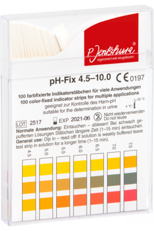 Bâtonnets indicateurs pH