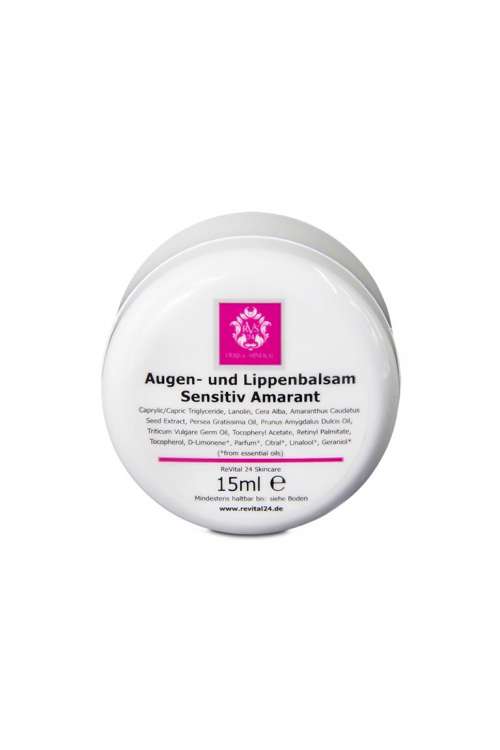 Augen- und Lippenbalsam Sensitiv Amarant